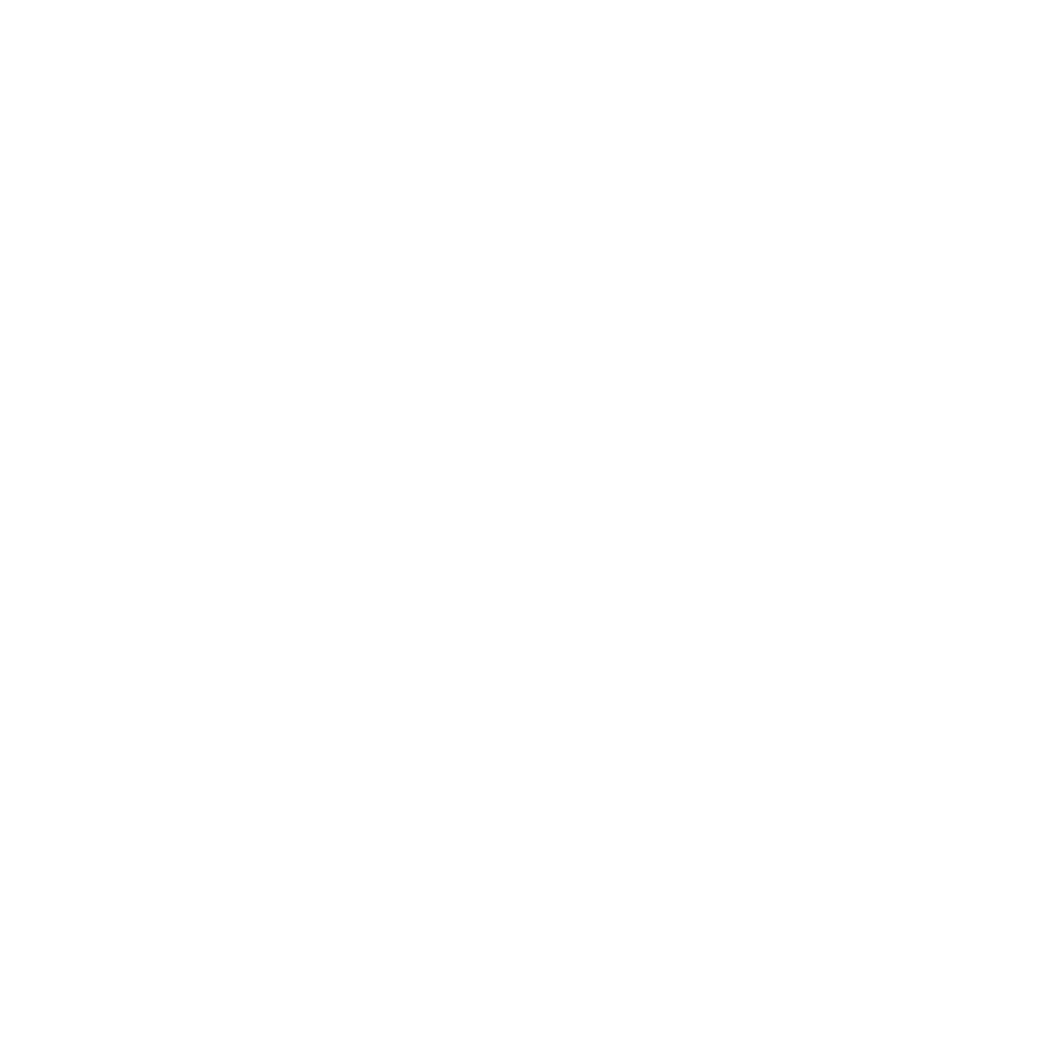 White icon of man pointing at a chart.