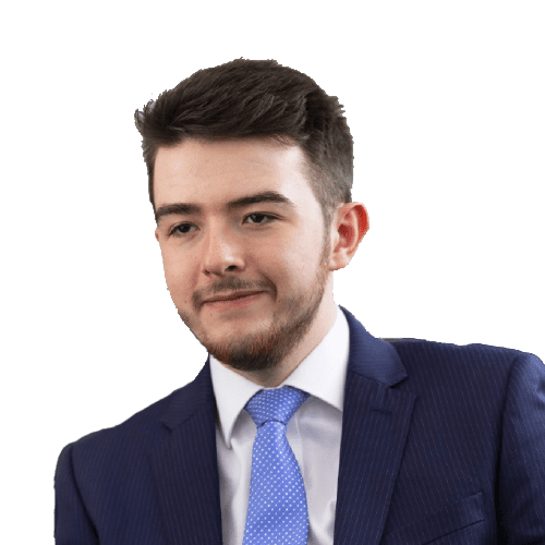 Portrait of Connor O'Brien, Asset Management Associate for GLP Europe